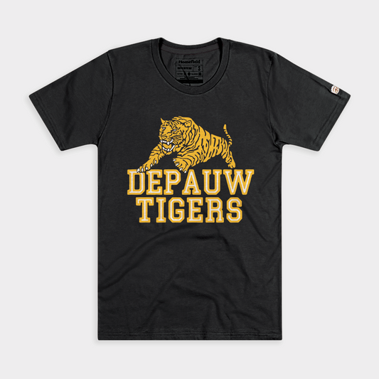 DePauw Tigers Retro Tiger Tee