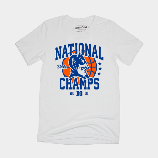 Duke 2001 National Champions Tee