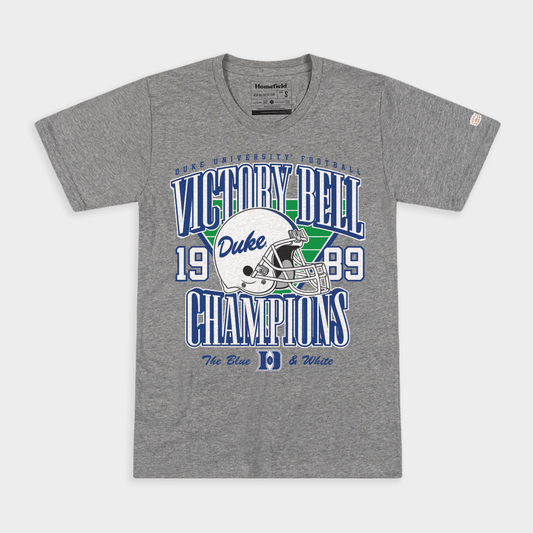 Duke Football 1989 Victory Bell Champions Tee