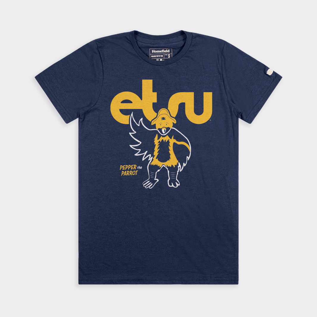 ETSU Pepper the Parrot 1980 Tee