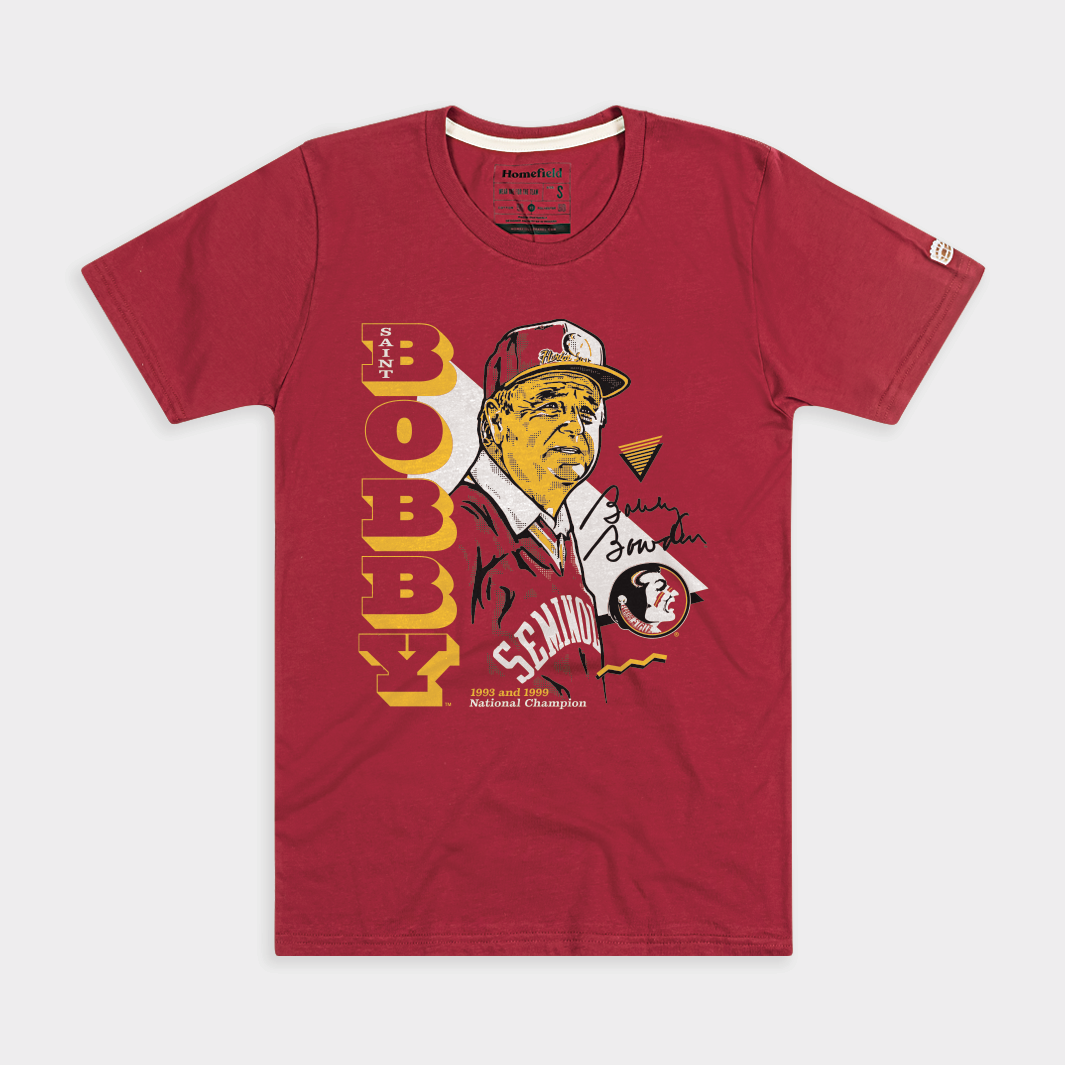 Florida State "Saint Bobby" Bobby Bowden Tee