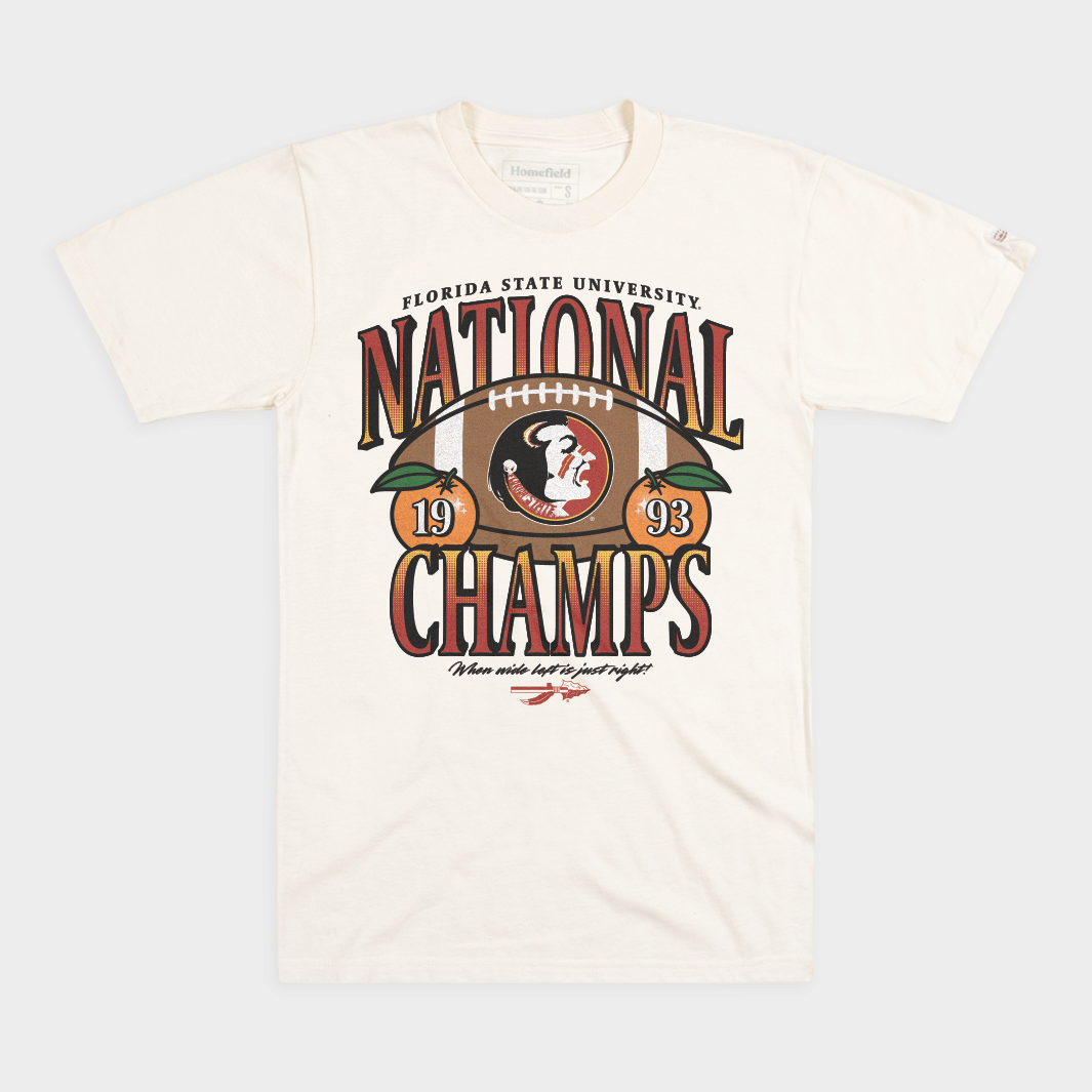 Florida State Football 1993 National Champs Tee