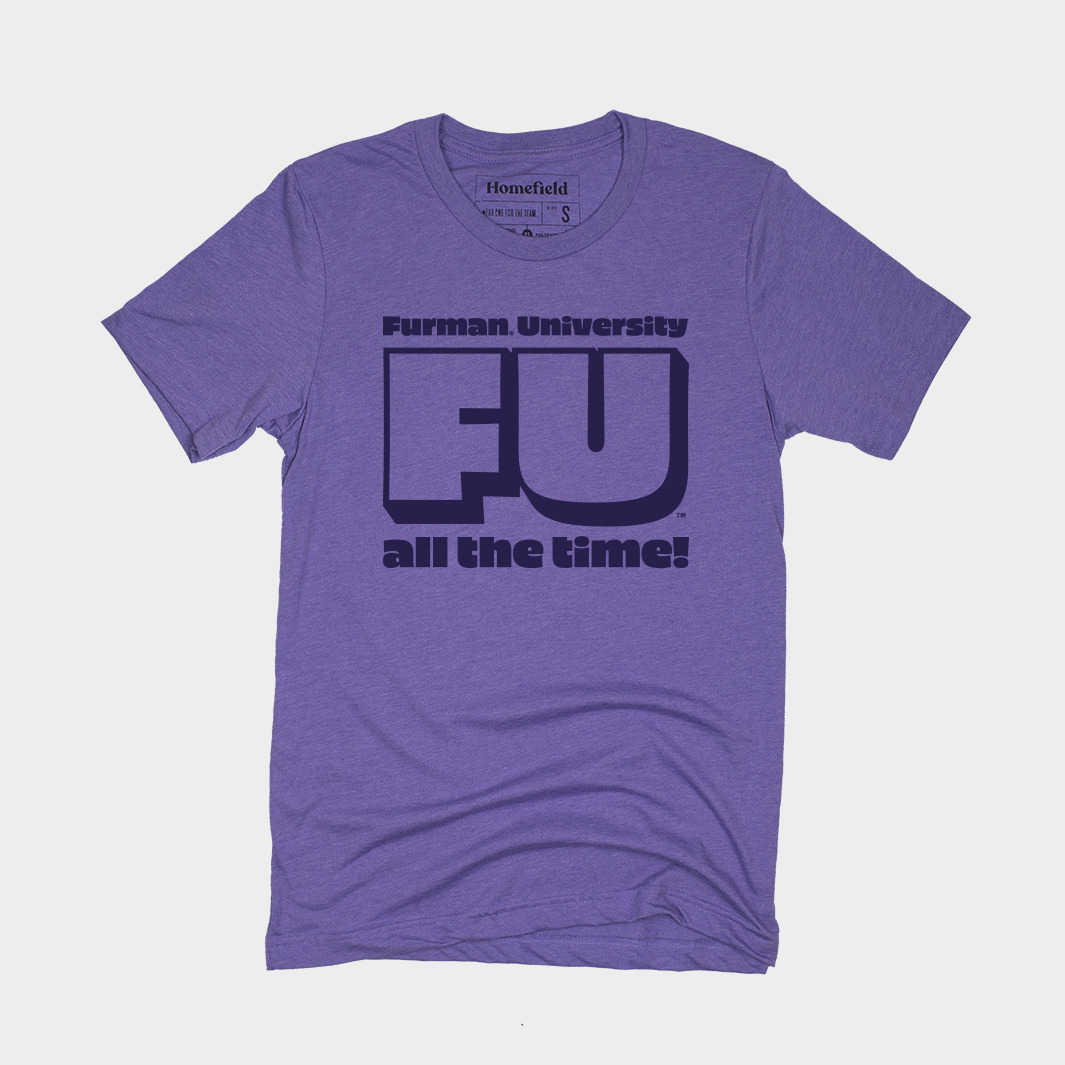 Retro Furman University FU All The Time Tee