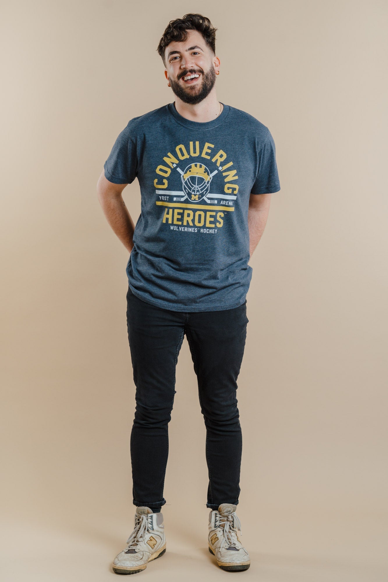 Michigan Hockey "Conquering Heroes" Tee