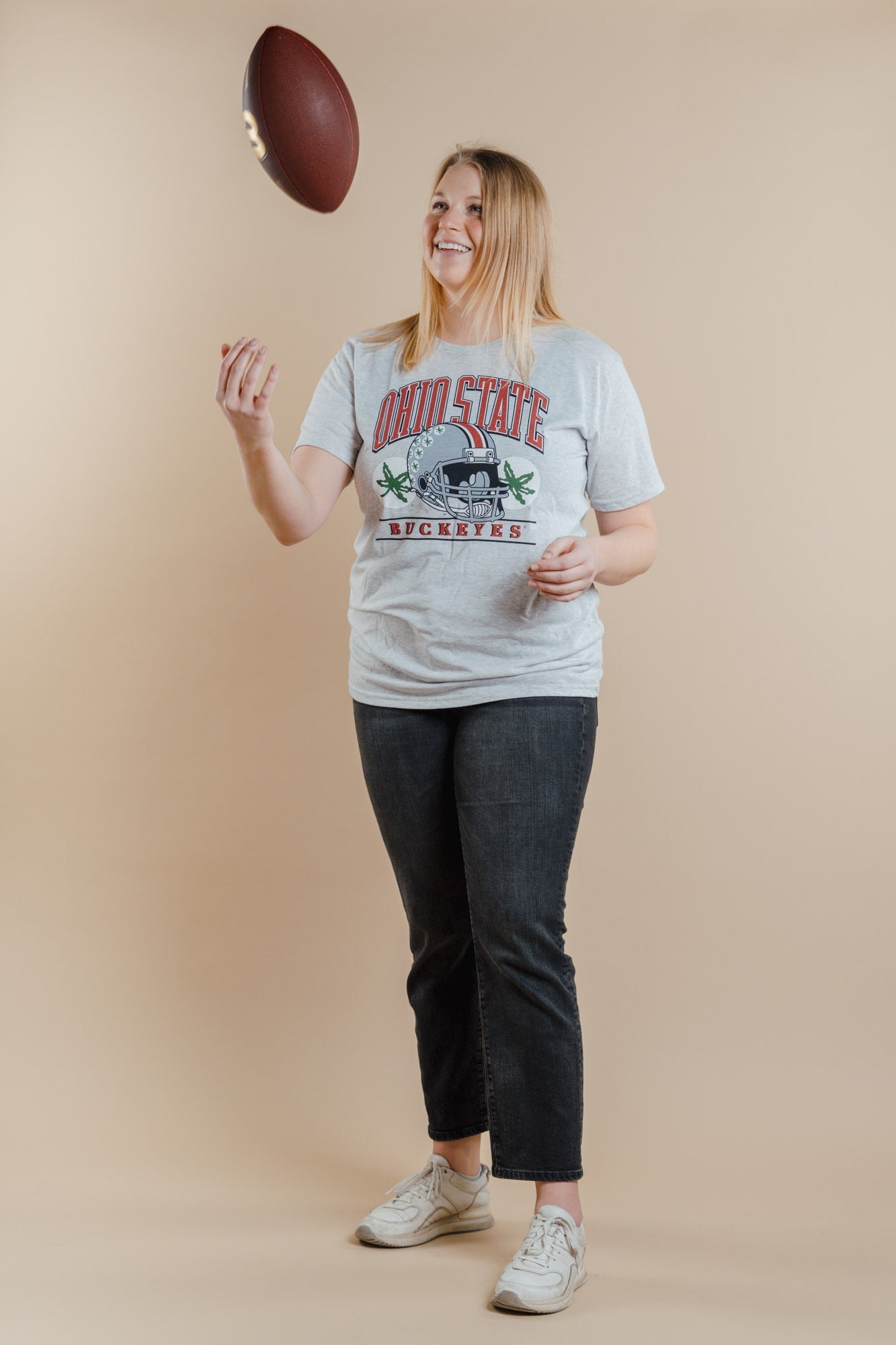 Ohio State Helmet Sticker Tee