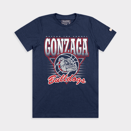 Gonzaga Bulldogs "Defend The Kennel" Retro Tee