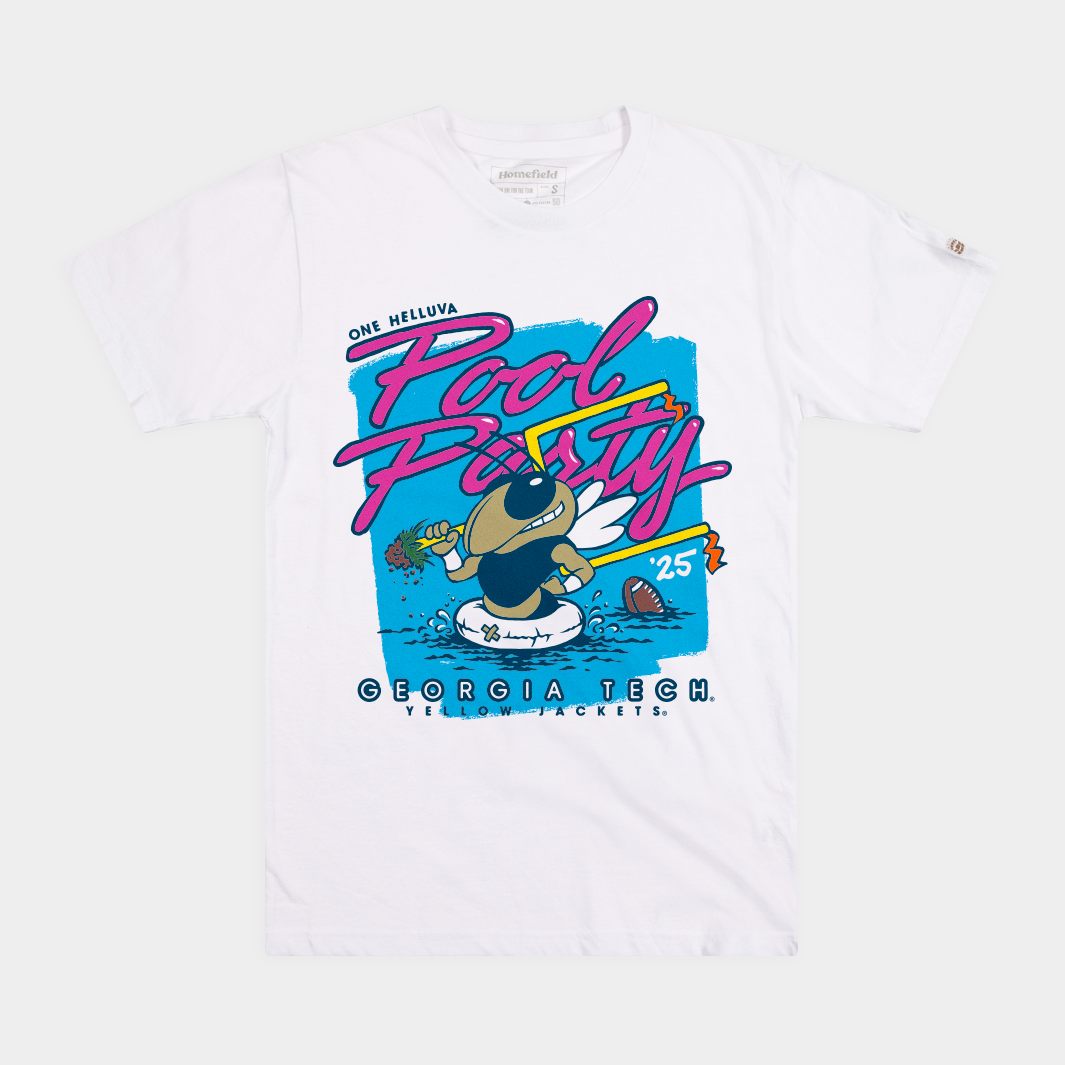 Georgia Tech Football Pool Party Tee