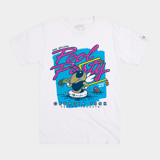 Georgia Tech Football Pool Party Tee