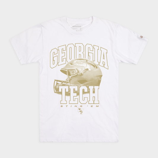 Georgia Tech Football "Sting 'Em" Helmet Tee