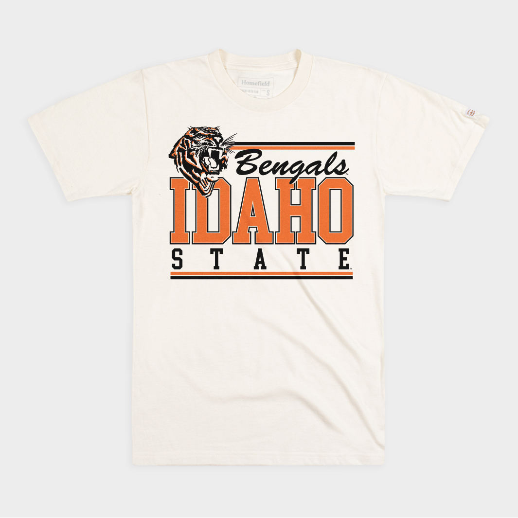 Idaho State Bengals Roaring Tiger Retro Tee