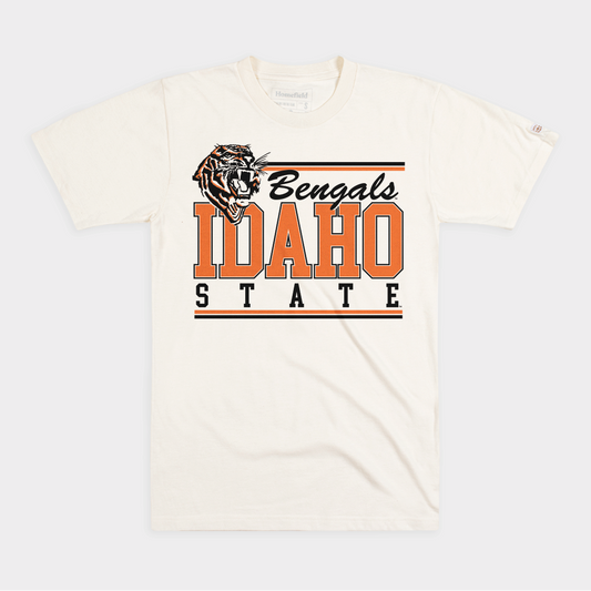 Idaho State Bengals Roaring Tiger Retro Tee