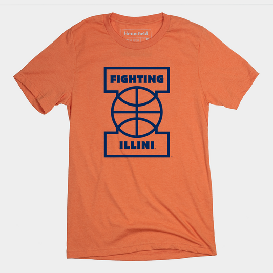 Vintage Fighting Illini Basketball Tee