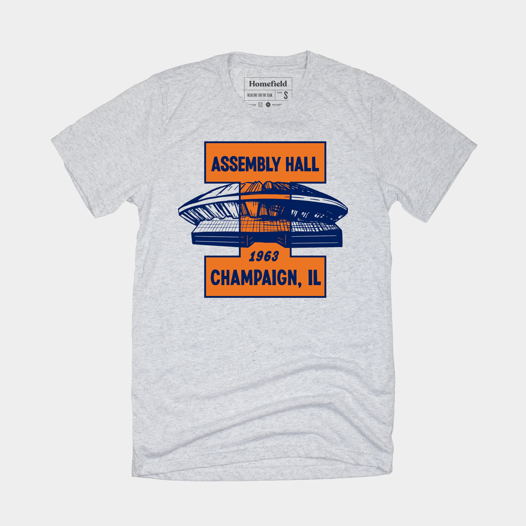 Vintage Assembly Hall Illustration Tee