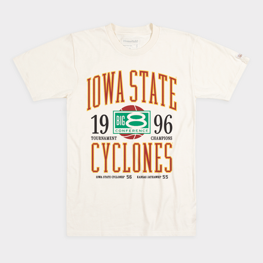 Iowa State 1996 Big 8 Basketball Champs Tee