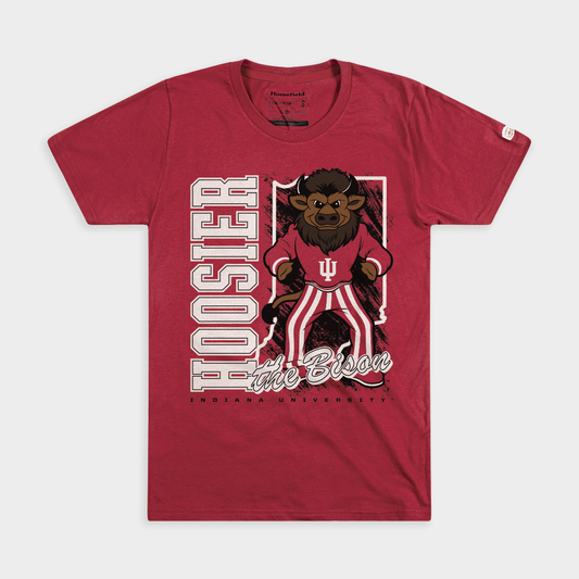 IU Hoosier the Bison Mascot Celebration Tee