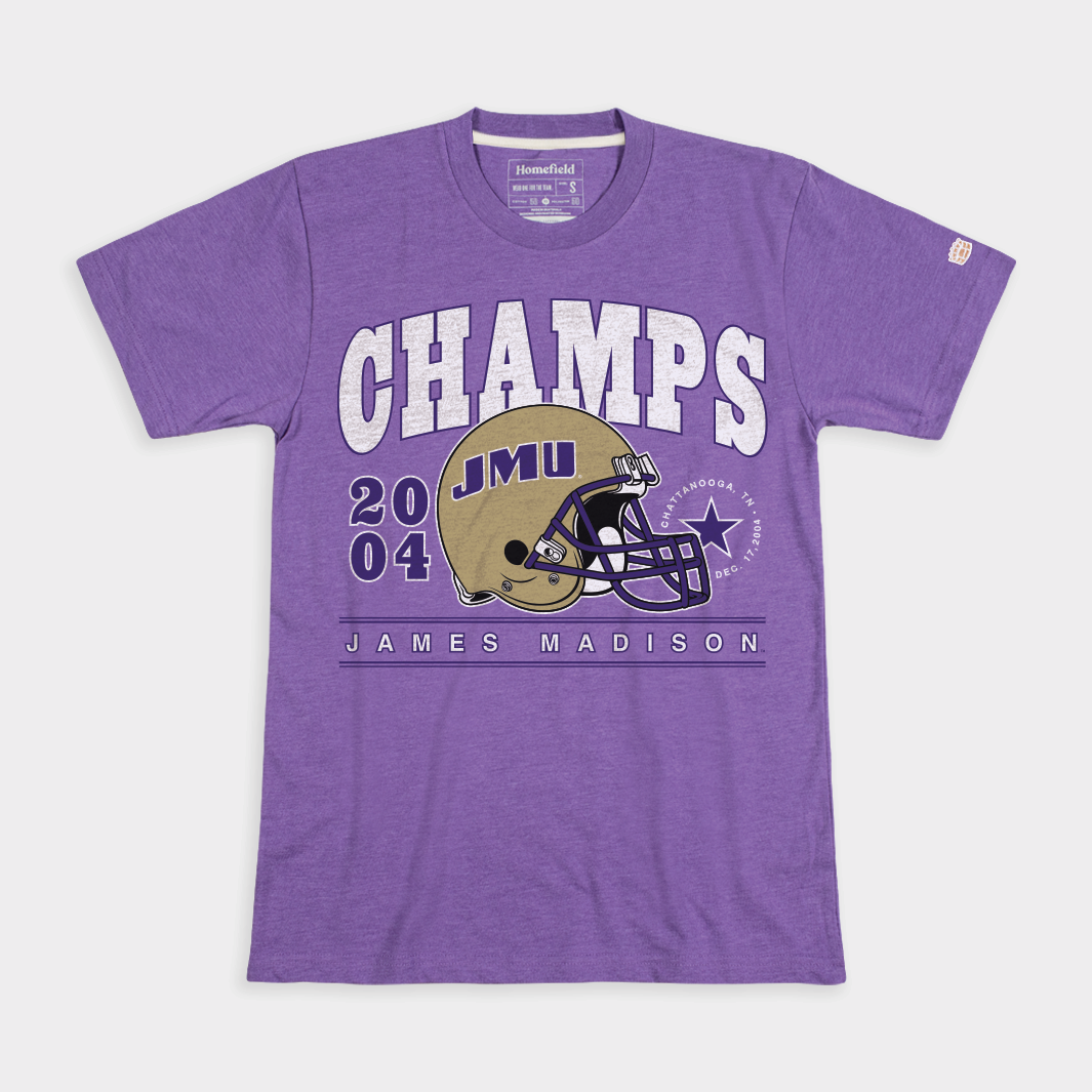 JMU Football 2004 National Champions Tee