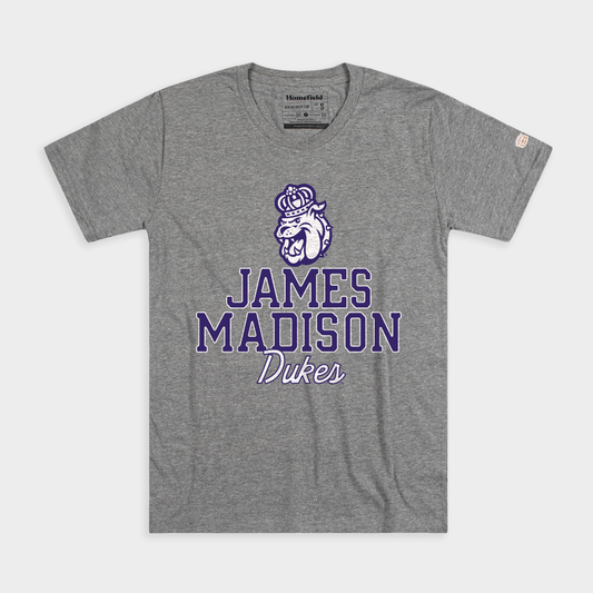 James Madison Dukes Duke Dog Mascot Tee