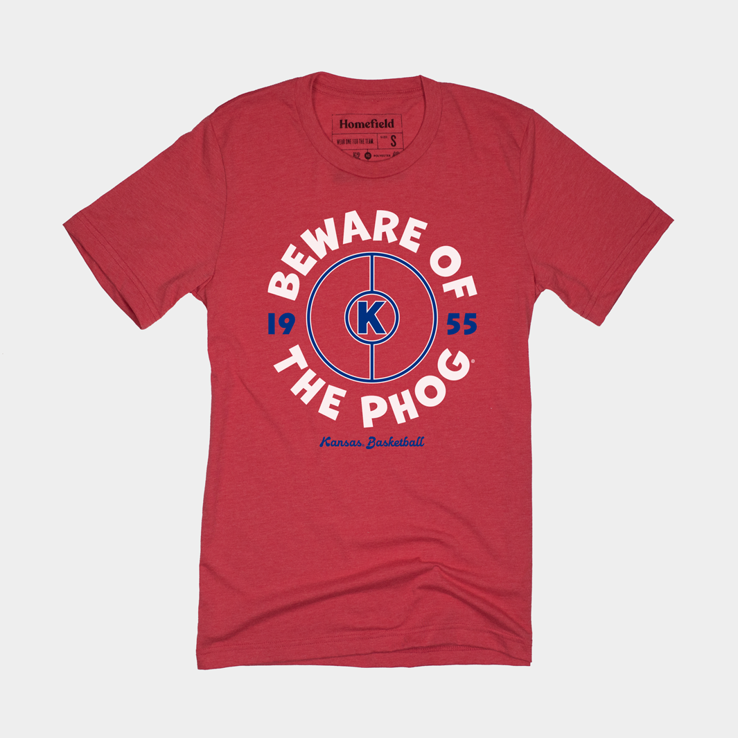 Beware of the Phog Kansas Basketball Tee