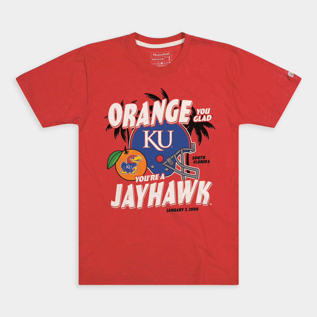 Kansas Jayhawks "Orange You Glad" Tee