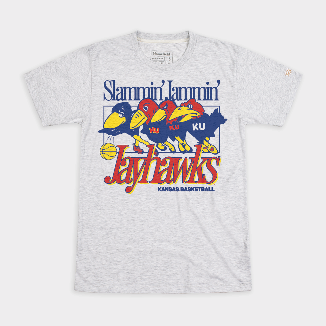 Vintage "Slammin' Jammin' Jayhawks" Tee