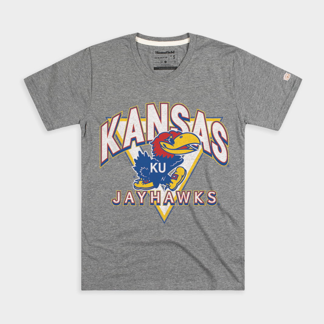 Retro Arched Kansas Jayhawks Tee