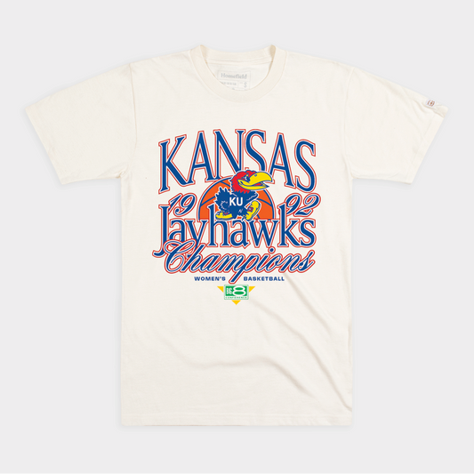 Kansas Women's Basketball 1992 Big 8 Champs Tee