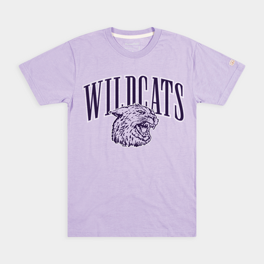 Kansas State Wildcats Lavender Retro Tee