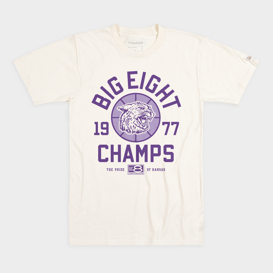 K-State Basketball 1977 Big Eight Champions Tee