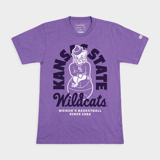 K-State Wildcats Women's Basketball 1968 Tee