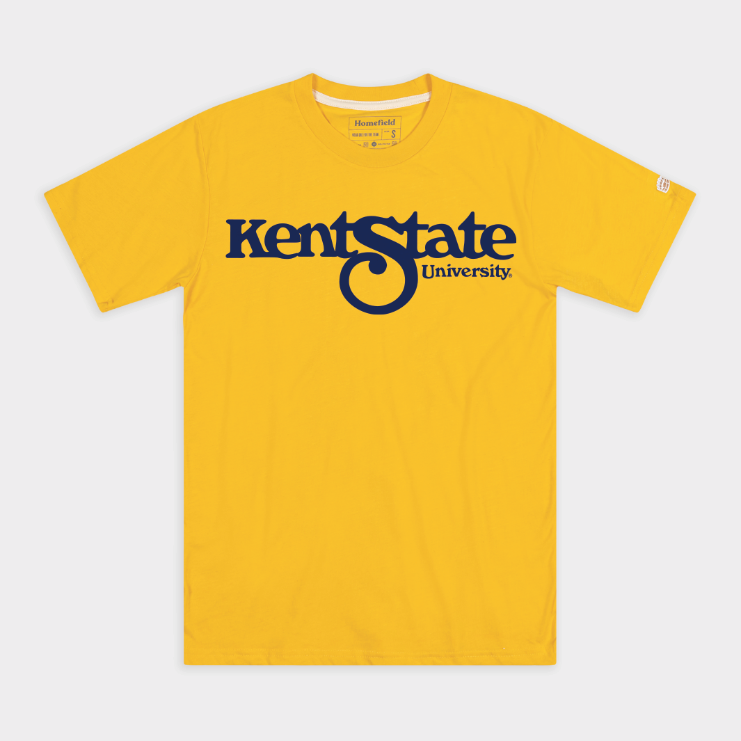 Kent State Vintage Wordmark Tee