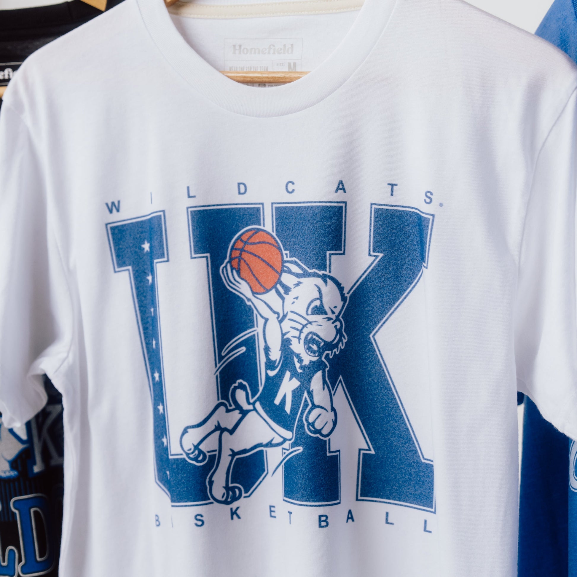 Kentucky Wildcats Basketball 8-Star Vintage Tee