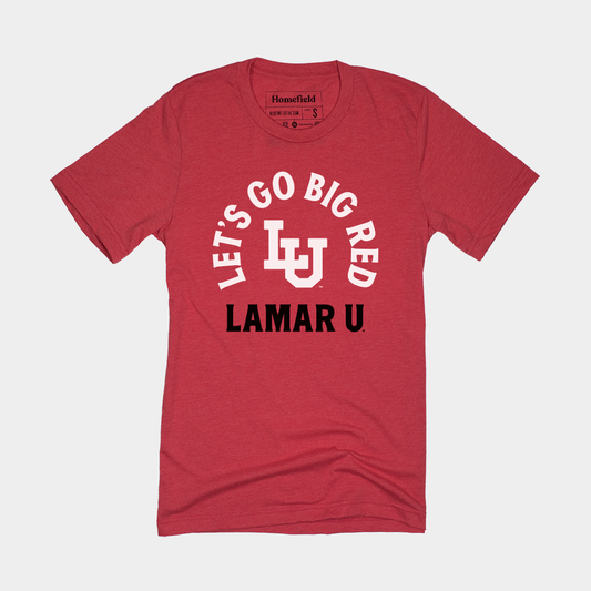 Let's Go Big Red Lamar Tee