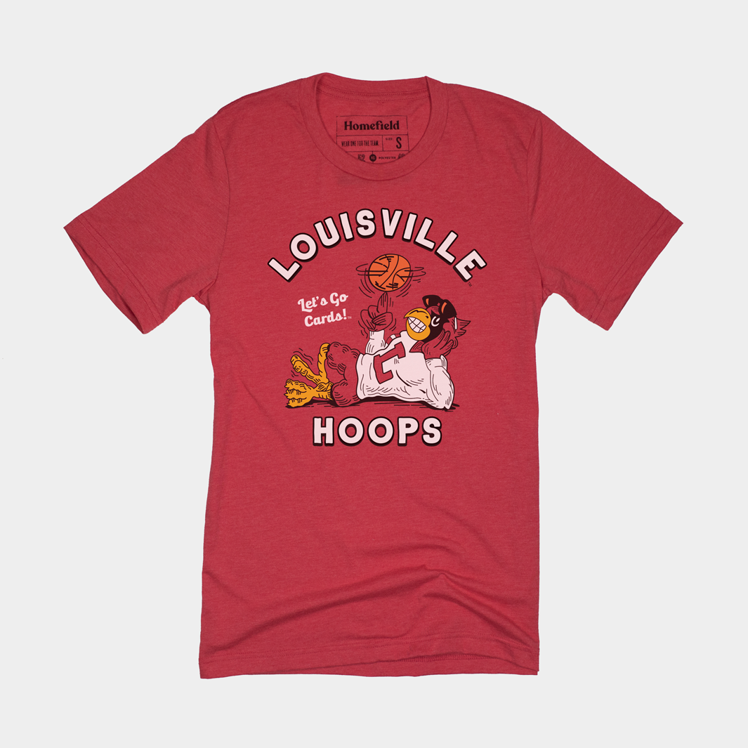 Retro Louisville Hoops Tee
