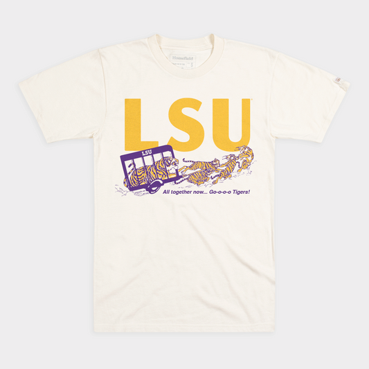 LSU Tigers "All Together Now" Football Tee