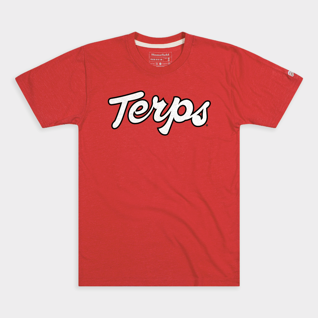 Maryland "Terps" Script Tee