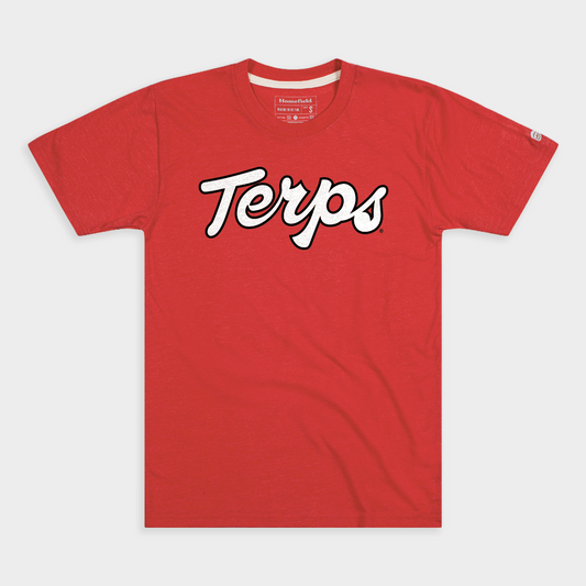 Maryland "Terps" Script Tee
