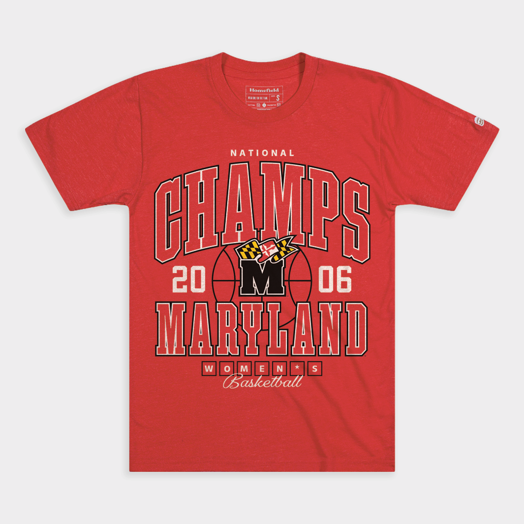 Maryland Women's Basketball 2006 National Champs Tee