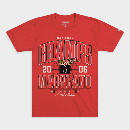 Maryland Women's Basketball 2006 National Champs Tee