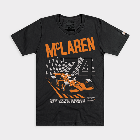 McLaren 1974 Johnny Rutherford Retro Tee