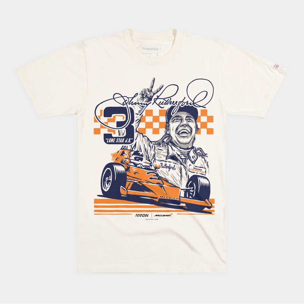 McLaren Johnny Rutherford "Lone Star J.R." Tee