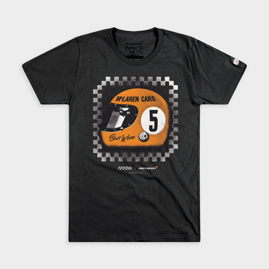 Arrow McLaren Vintage Helmet Racing Tee