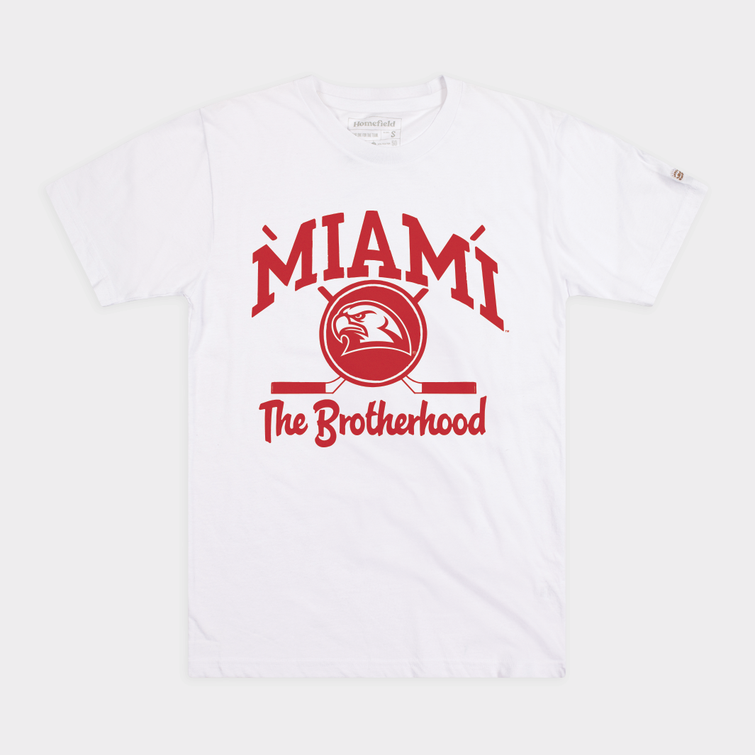 Miami RedHawks Hockey "The Brotherhood" Tee