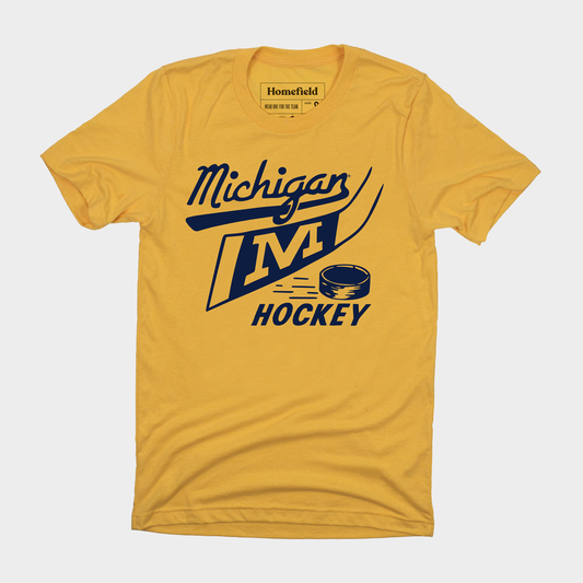 Michigan Hockey Retro Tee