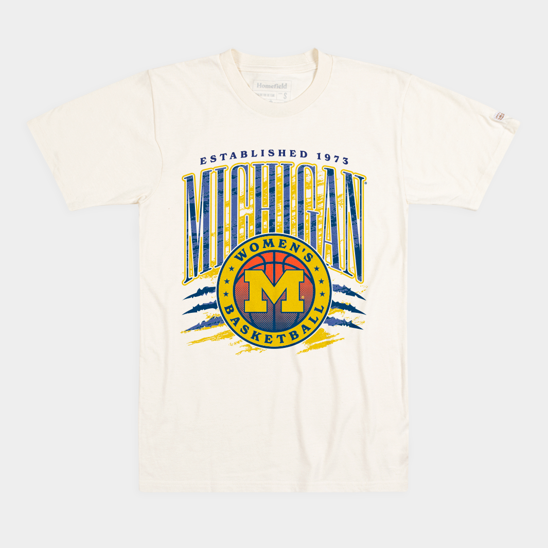 Michigan Women's Basketball Tee