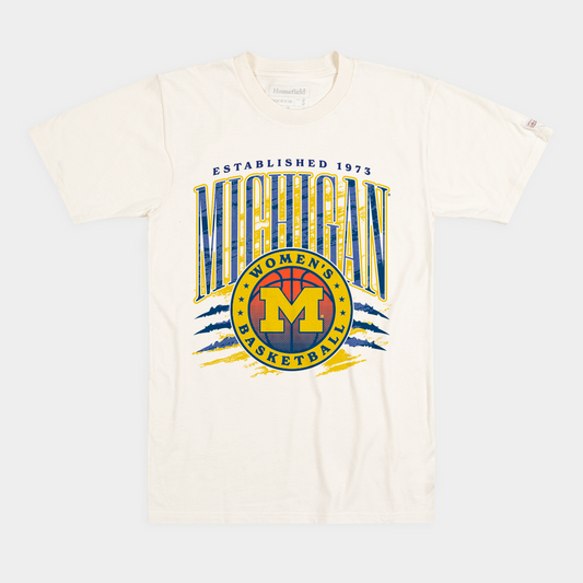 Michigan Women's Basketball Tee