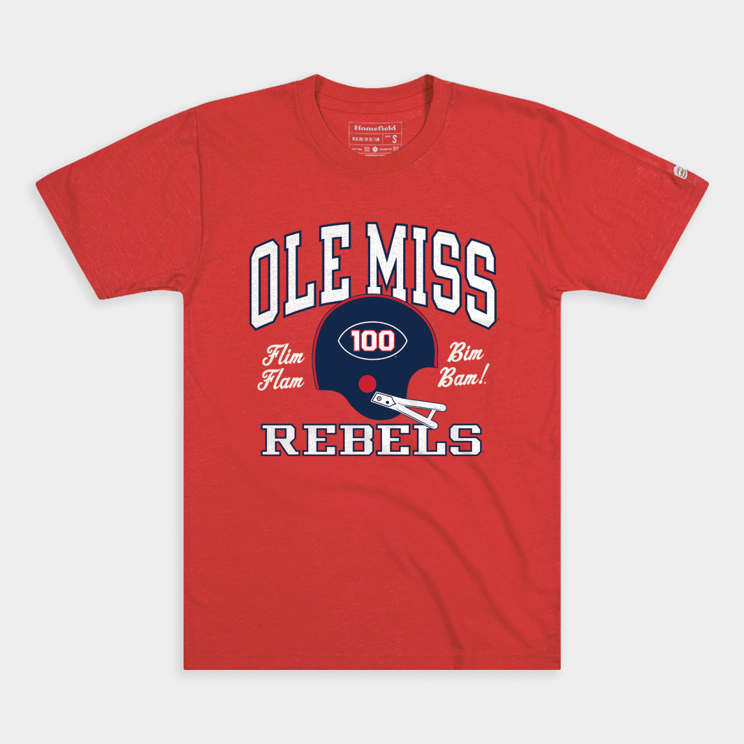 Ole Miss Football Centennial Tee
