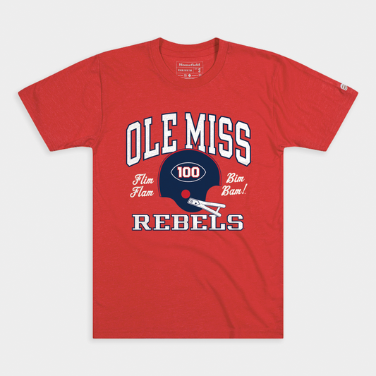 Ole Miss Football Centennial Tee
