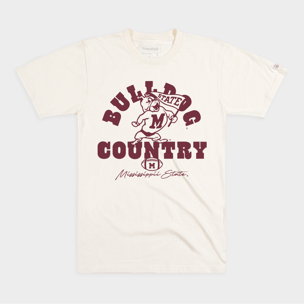 Mississippi State Football "Bulldog Country" Tee