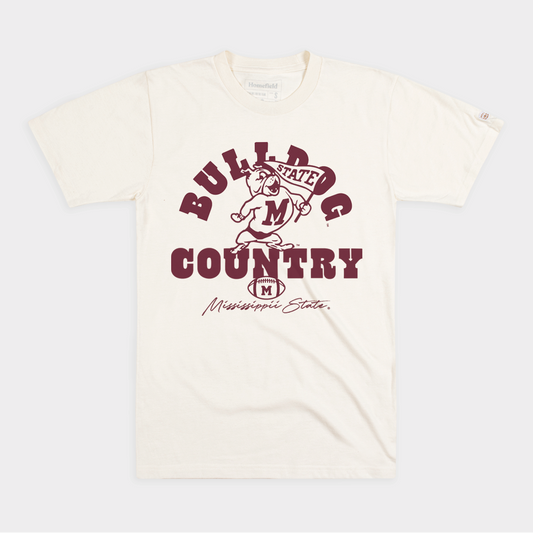 Mississippi State Football "Bulldog Country" Tee