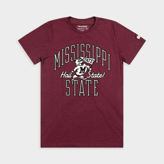 Mississippi State "Hail State!" Mascot Tee